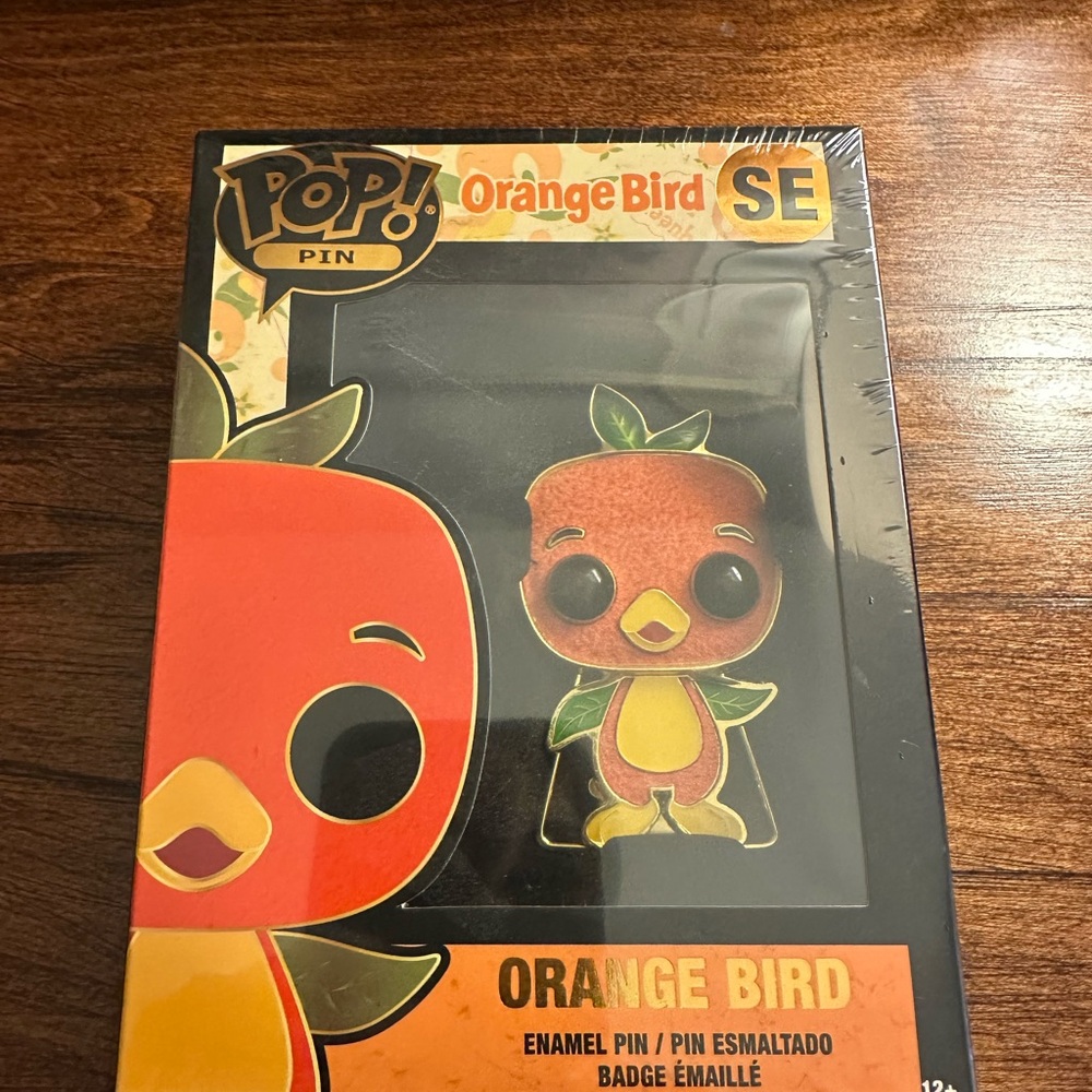 Sealed Funko Orange Bird pin Disneyworld purchase